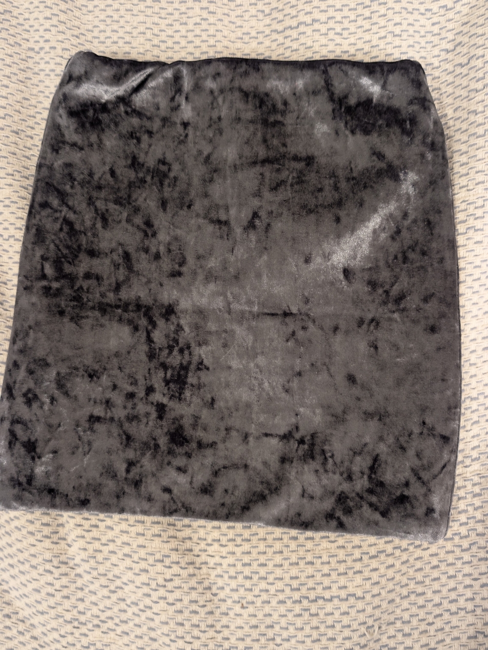 Classic Black Velvet Mini Skirt - Women's Hosiery & Socks